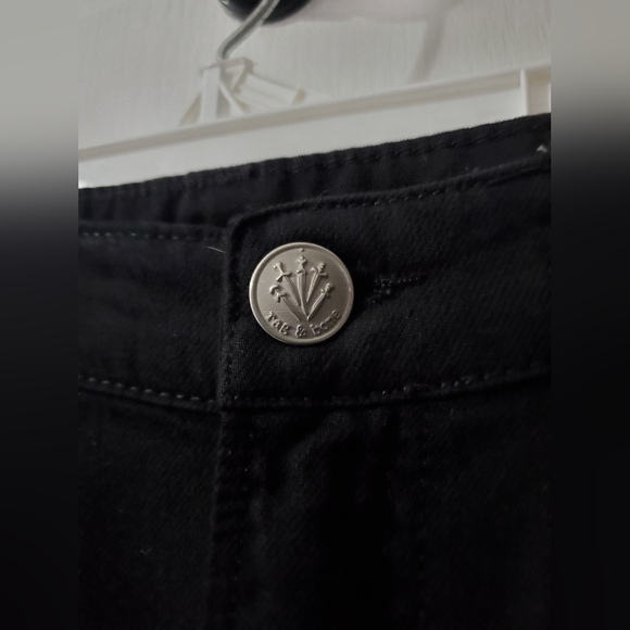 NWT Featherweight Logan Wide-Leg Mid-Rise Jean Size 28 by Rag and Bone - Picture 9 of 13